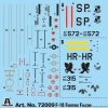 Italeri 72009 F-16 C/D Night Falcon - Complete Set For Modeling 1/72